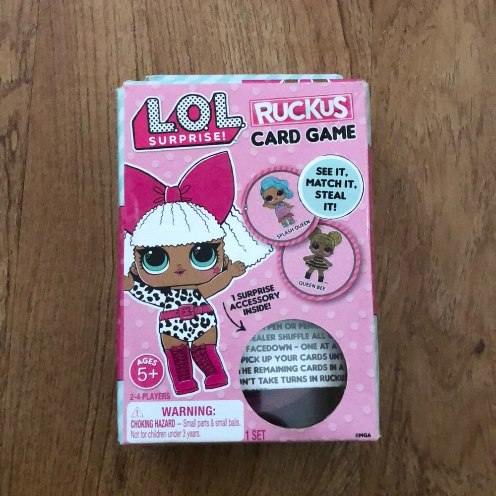LOL Surprise Ruckus Card Game